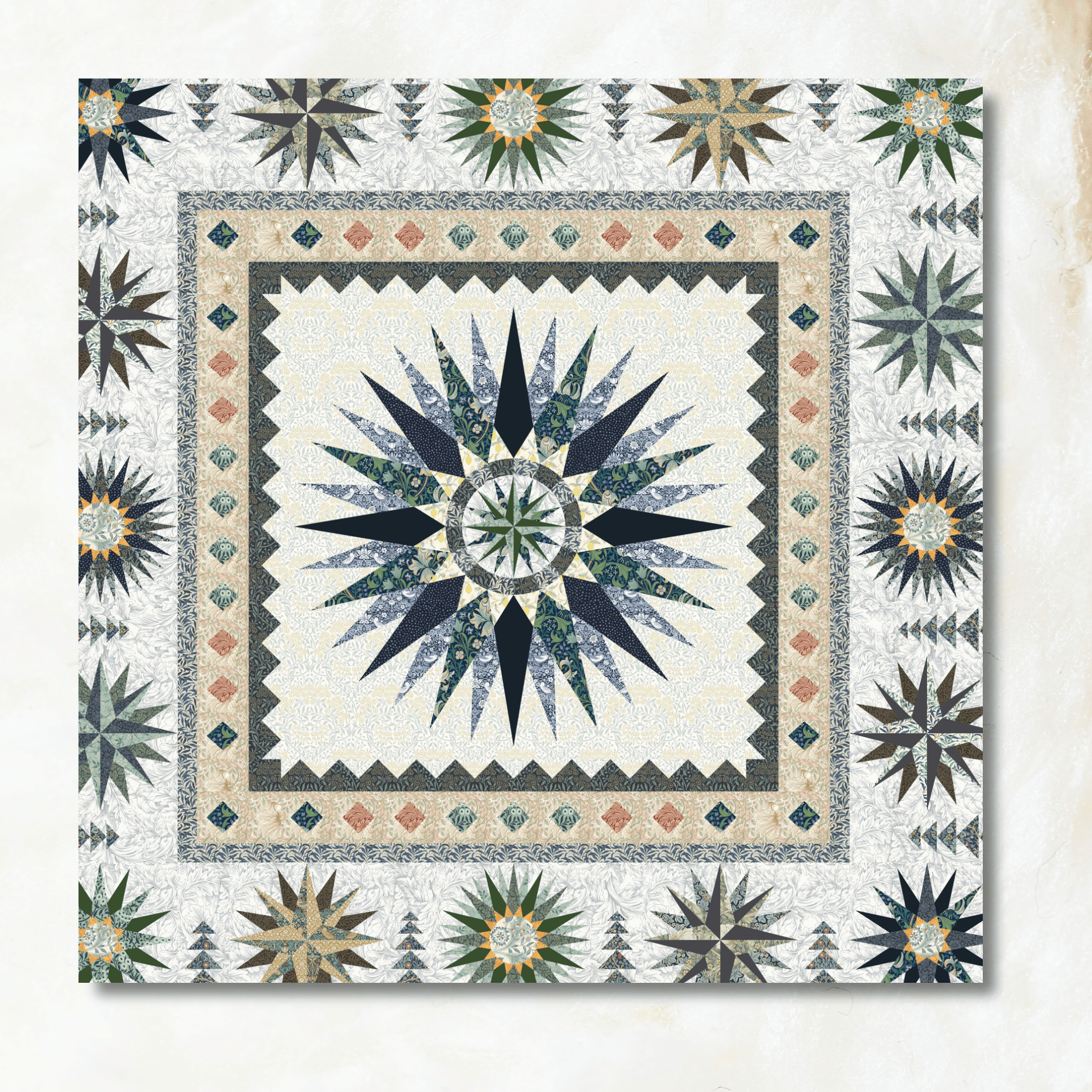 Starlight Voyage Block of the Month -  April 2026 STARVOY-APR26