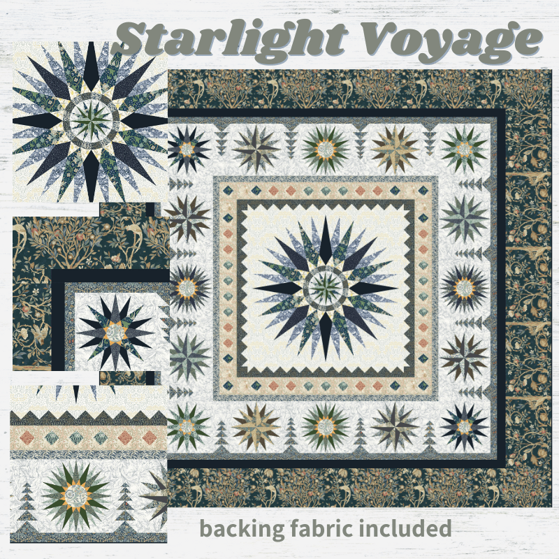 Starlight Voyage Block of the Month - Begins April 2026 STARVOY-APR26