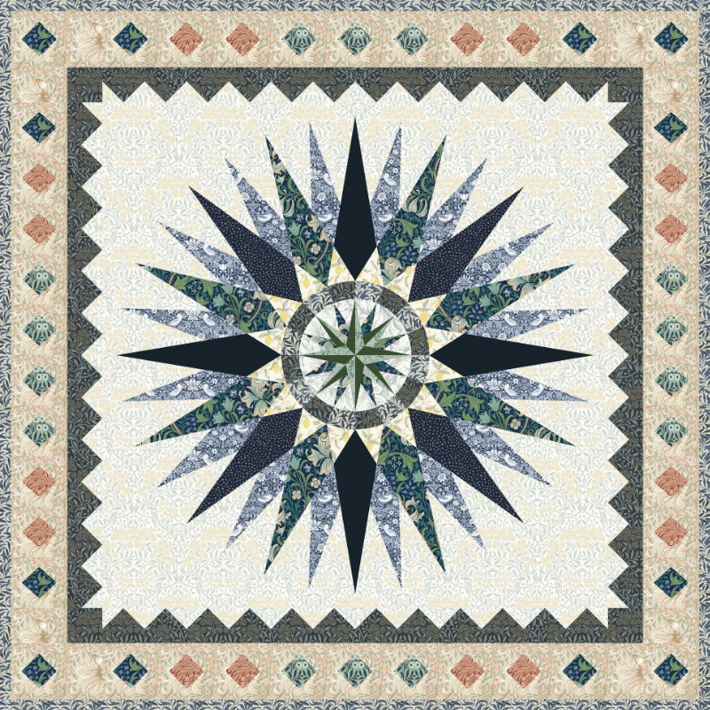 Starlight Voyage Block of the Month - Begins April 2026 STARVOY-APR26