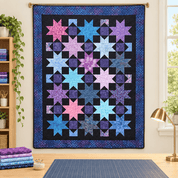 Stars Aligned Queen Size Quilt Kit SA-QUEEN-QK