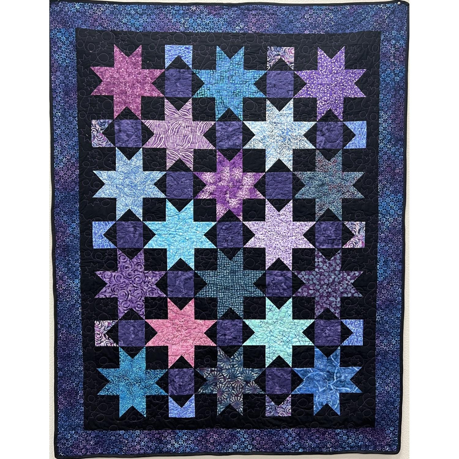 Stars Aligned Throw Size Quilt Kit SA-THROW-QK