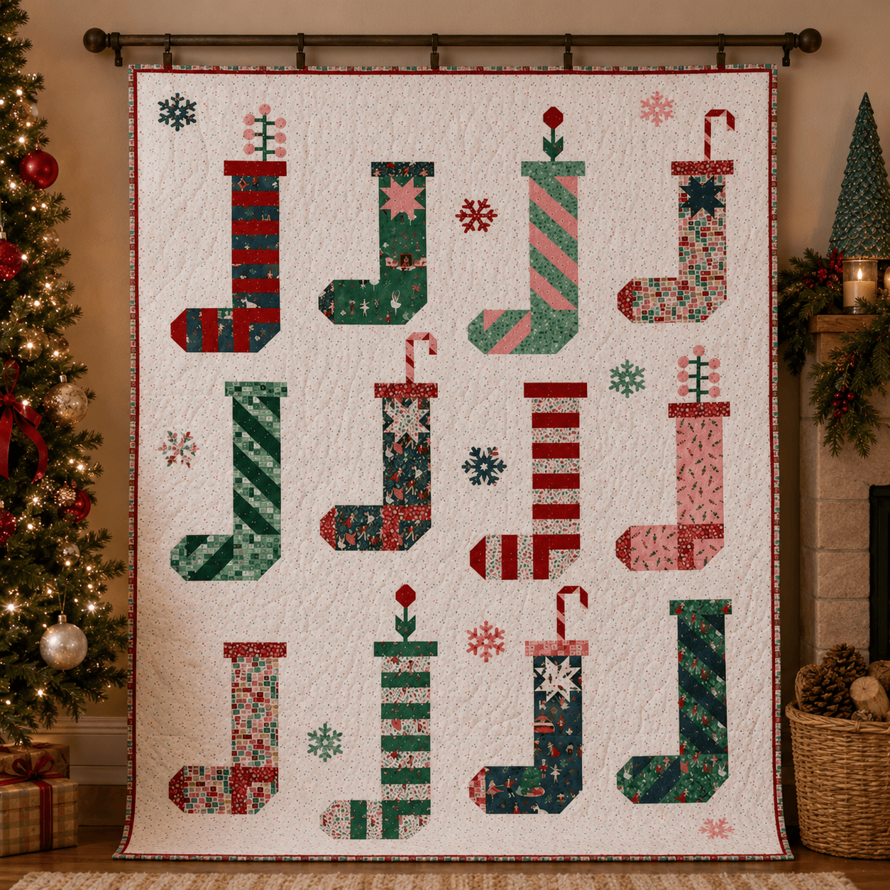 Stocking Stuffers Precut Block of the Month - December 2026 STOCKSTUF-DEC26