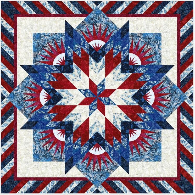 Summer Solstice Texas Our Texas Quilt Kit SMMRSLSTCTOT-QK