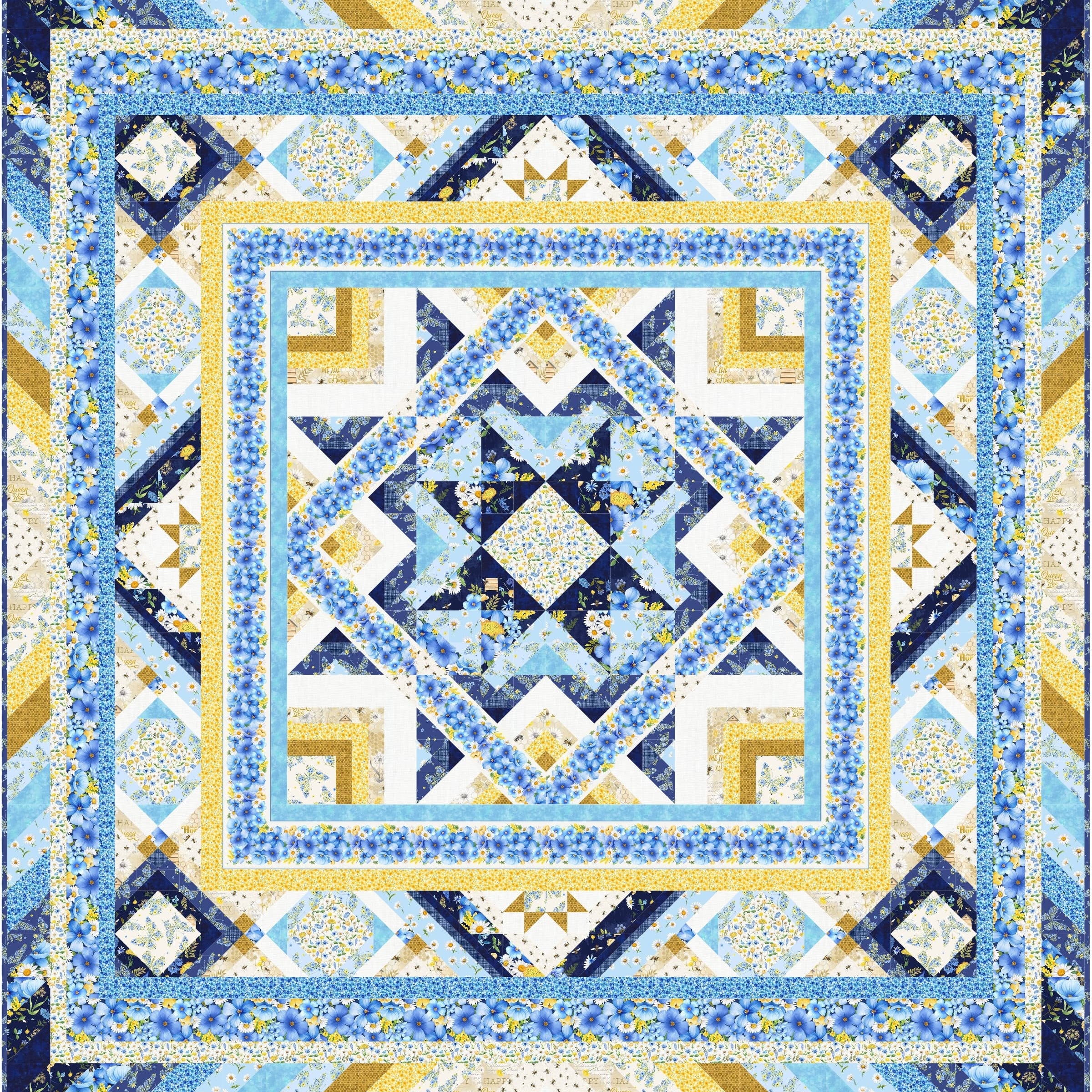 Sunlit Serenade Quilt Kit SUNSERENADE-RBQK