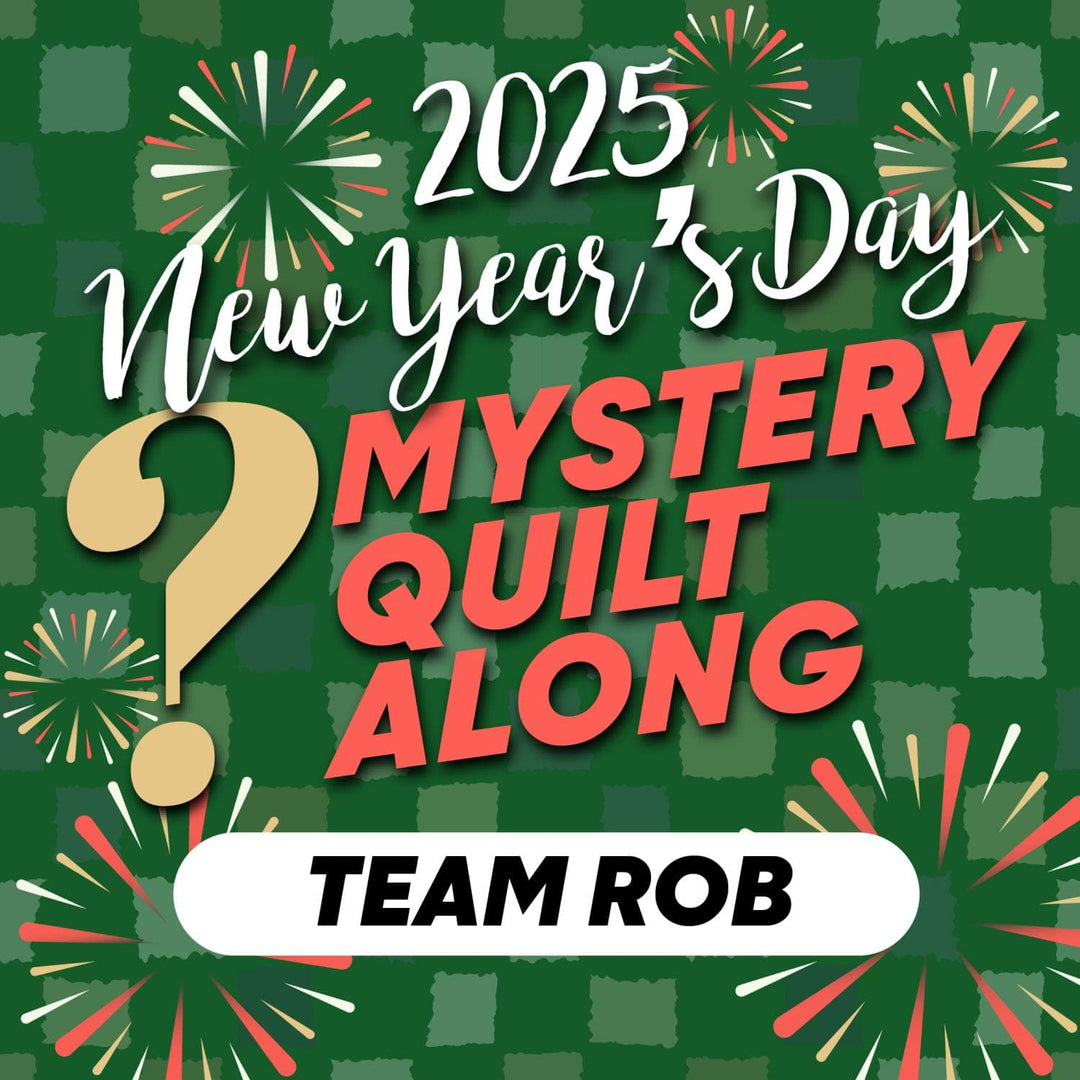 Team Rob's Colorway 2025 New Years Day Mystery Quilt Kit NYD25-ROB-MQK