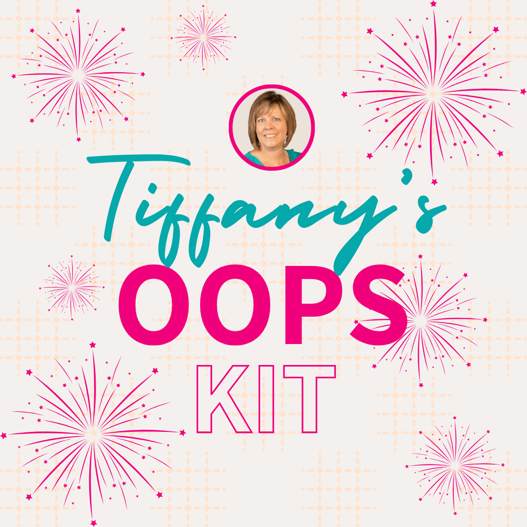 Team Tiffany's Just in Case "Oops" Kit- New Year's Mystery 2026 NYM26-TIFF-OOPS