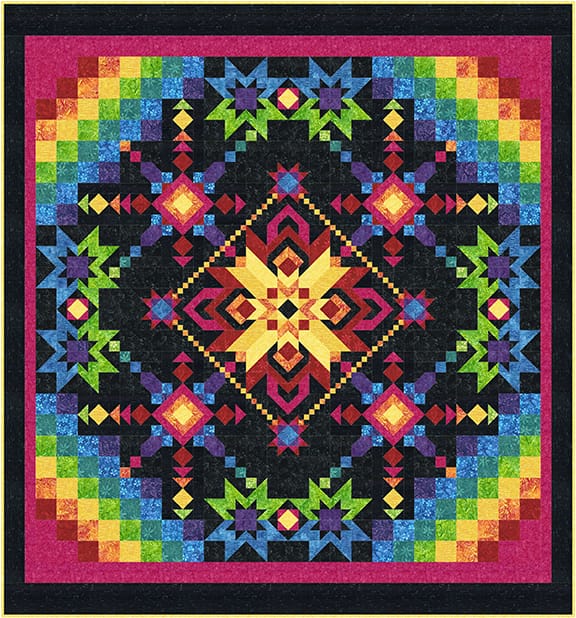 Technicolor Precut Block of the Month - September 2026 P-TECHNCLR-SEP26