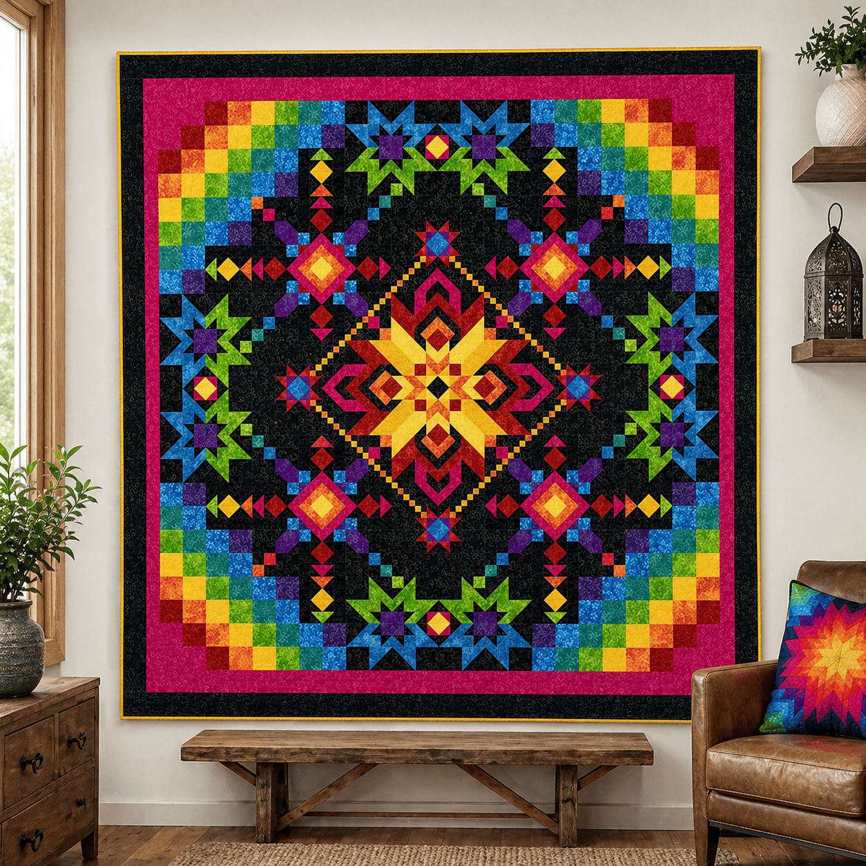 Technicolor Precut Block of the Month - September 2026 P-TECHNCLR-SEP26