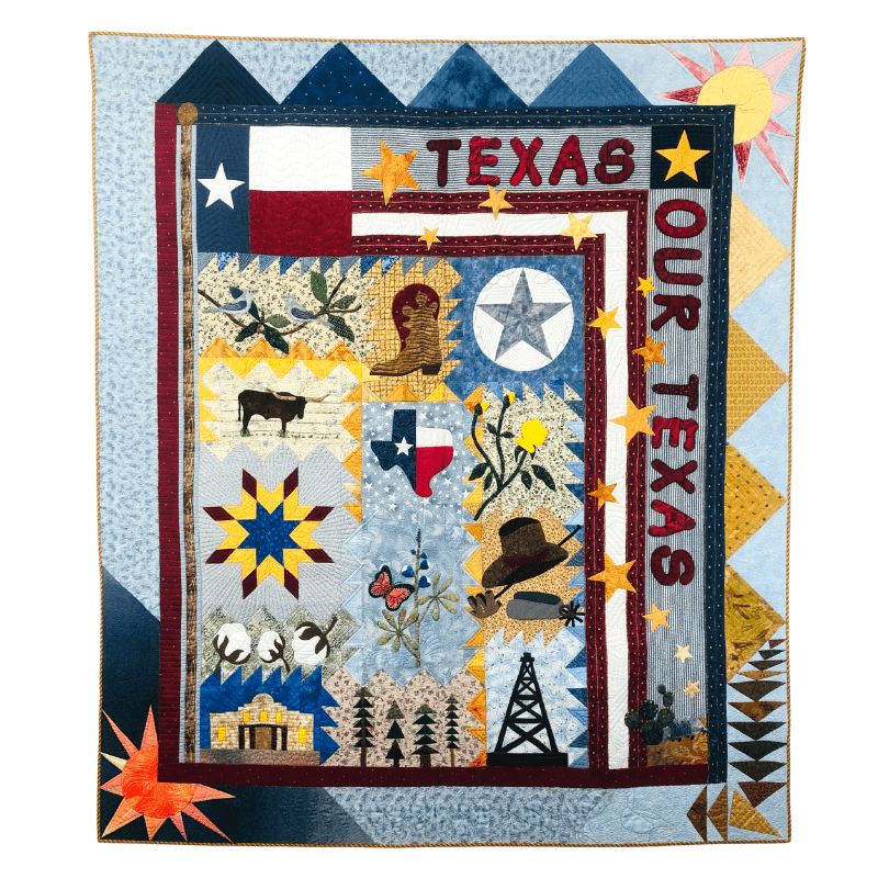 Texas Our Texas Block of the Month - Begins March 2025 TXOURTX-MAR25