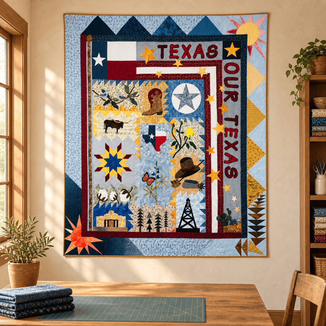 Texas Our Texas Quilt Kit TXOURTX-RBQK