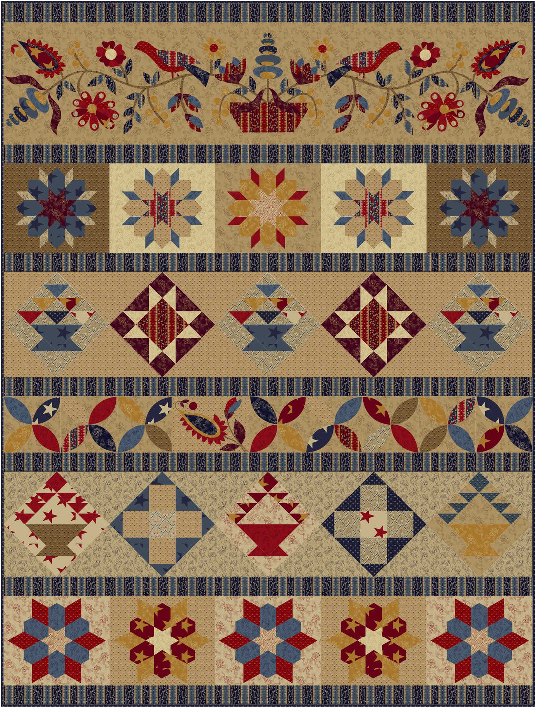 The Wattles Block of the Month - Begins April 2026 WATTLES-APR26