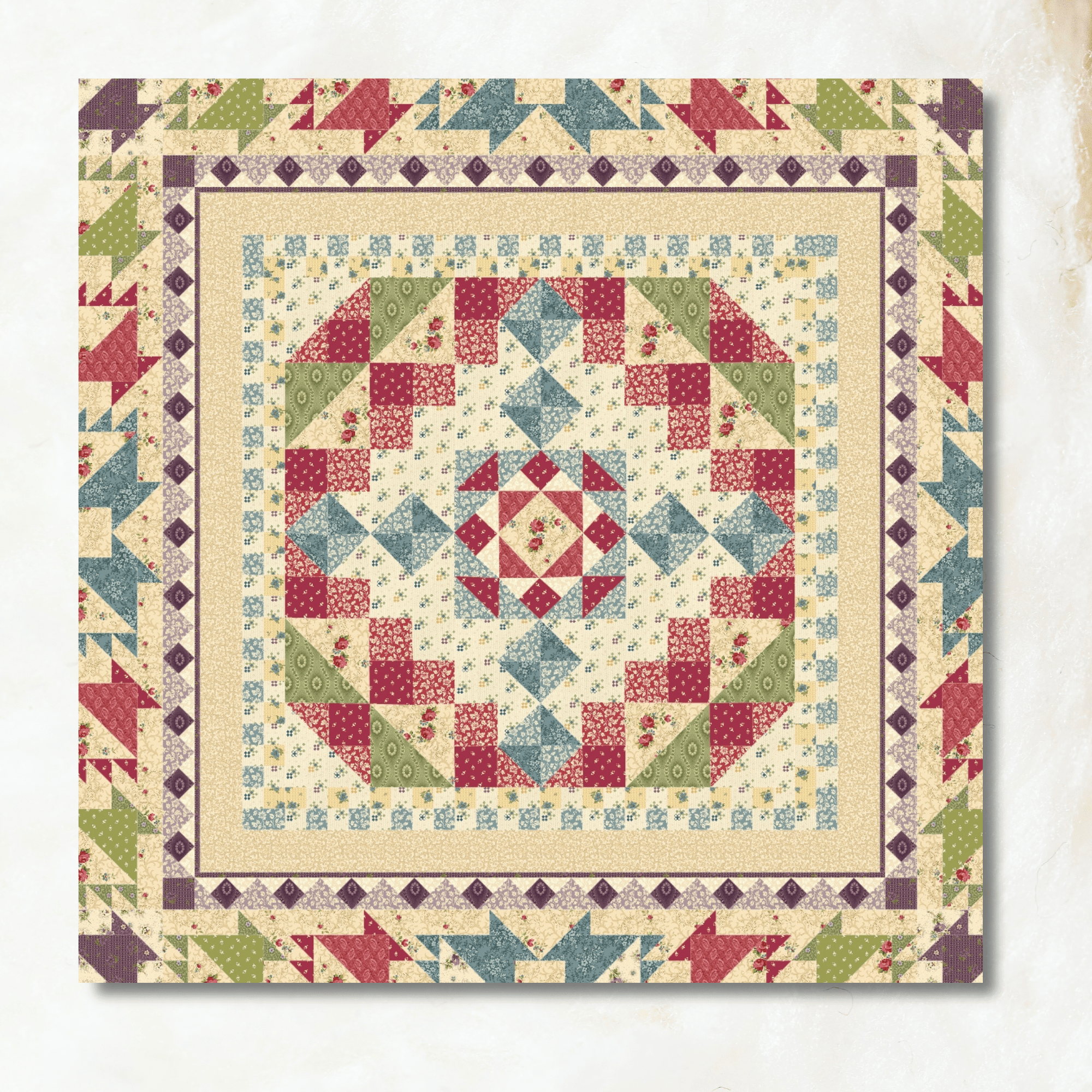 Timeless Block of the Month - Begins June 2026 TIMELESS-JUN26