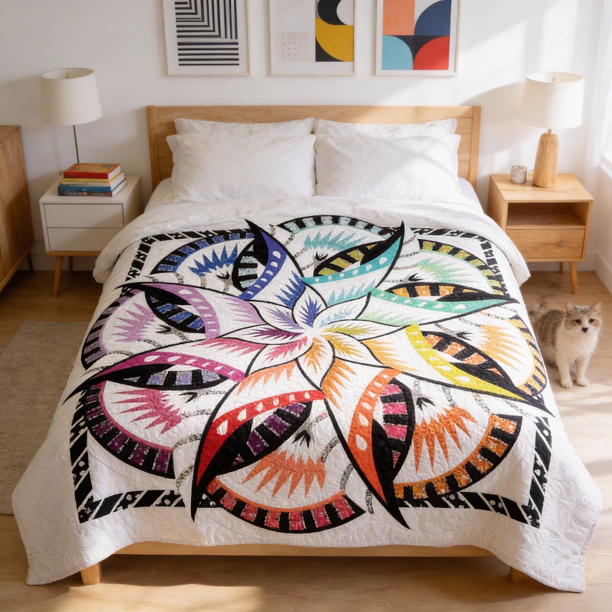 Tula True Coral Reef Wall Quilt Kit TULATRUCORALRF