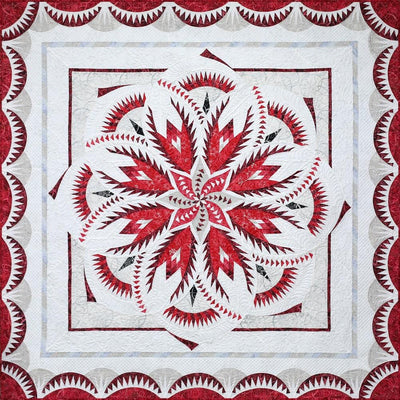 Image of Vintage Rose quilt.