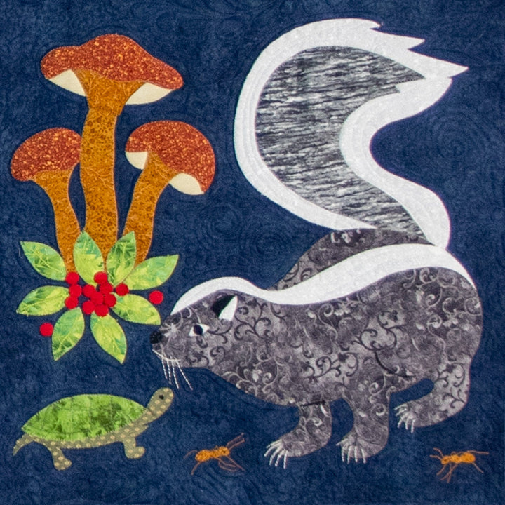 Woodland Creatures Block of the Month - Begins November 2024 WOODCREAT-NOV24