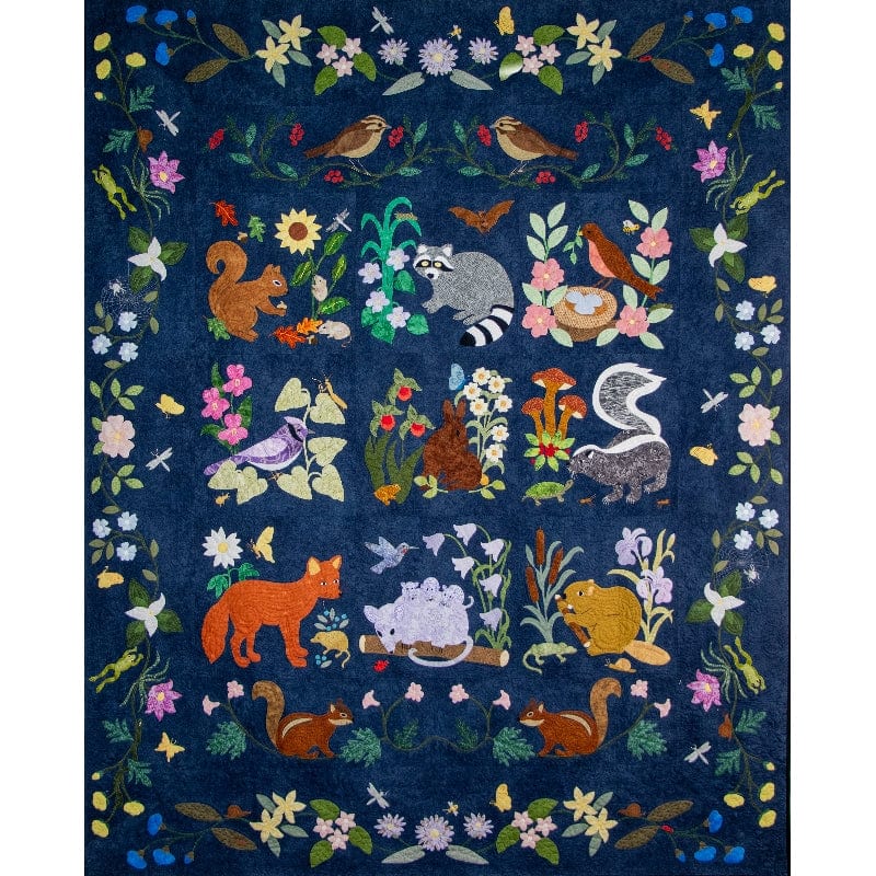 Woodland Creatures Block of the Month - Begins November 2024 WOODCREAT-NOV24