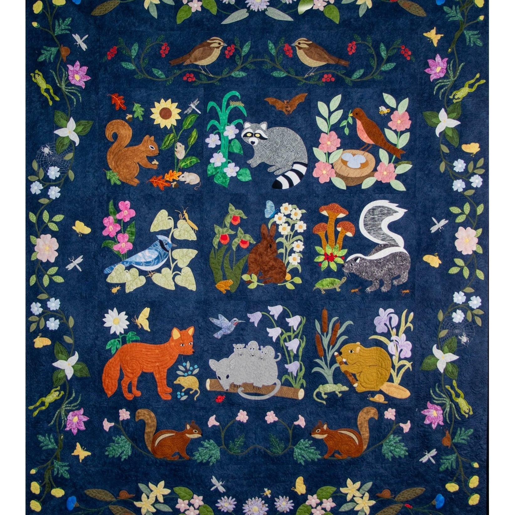 Woodland Creatures Block of the Month - March 2027 WOODCREAT-MAR27