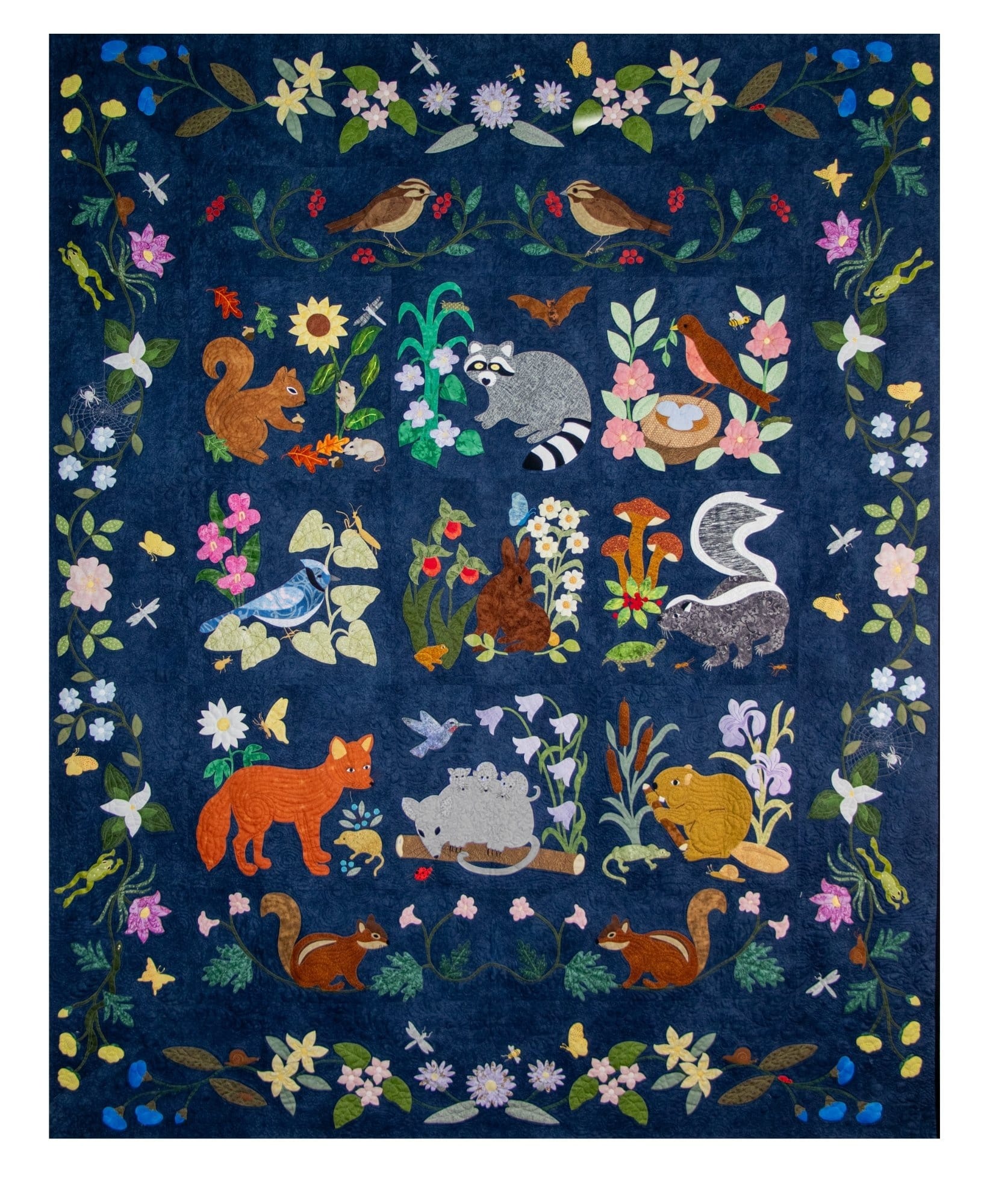 Woodland Creatures Block of the Month - March 2027 WOODCREAT-MAR27