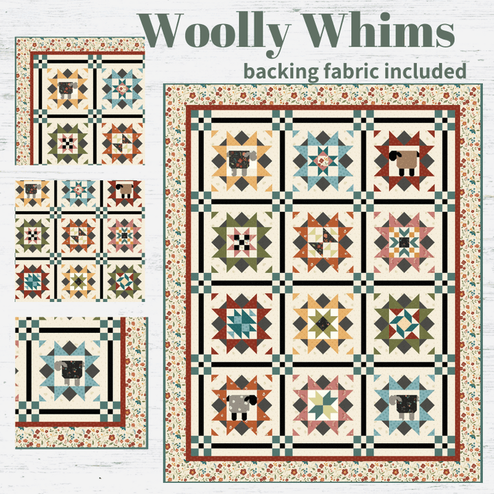 Woolly Whims Block of the Month - Begins March 2025 WOOLLY-MAR25