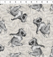 Cool Koalas Taupe - Sketchbook Prints 8SK-1