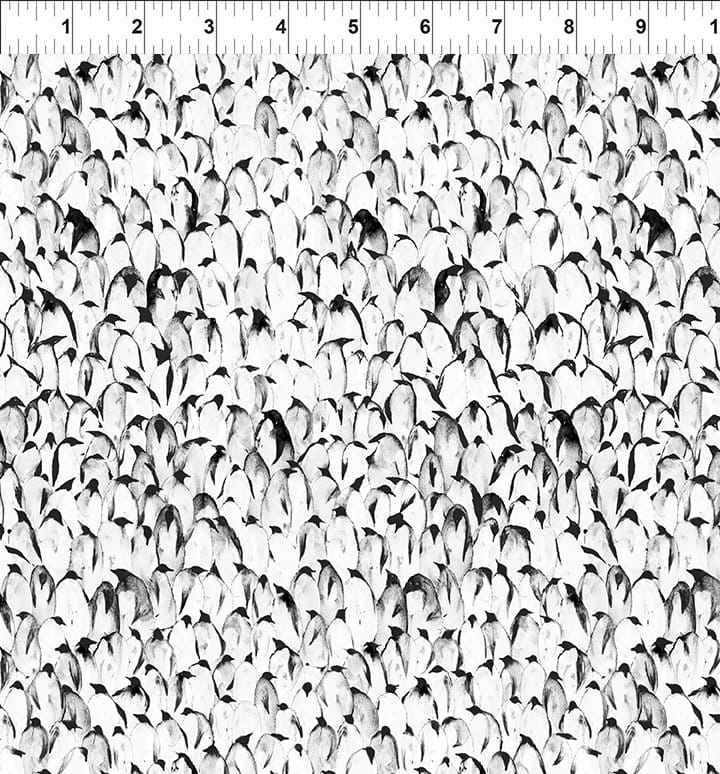 Penguins White - Sketchbook Prints 11SK-1