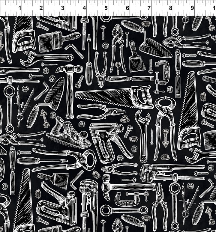 Tools Black - Sketchbook Prints 12SK-1