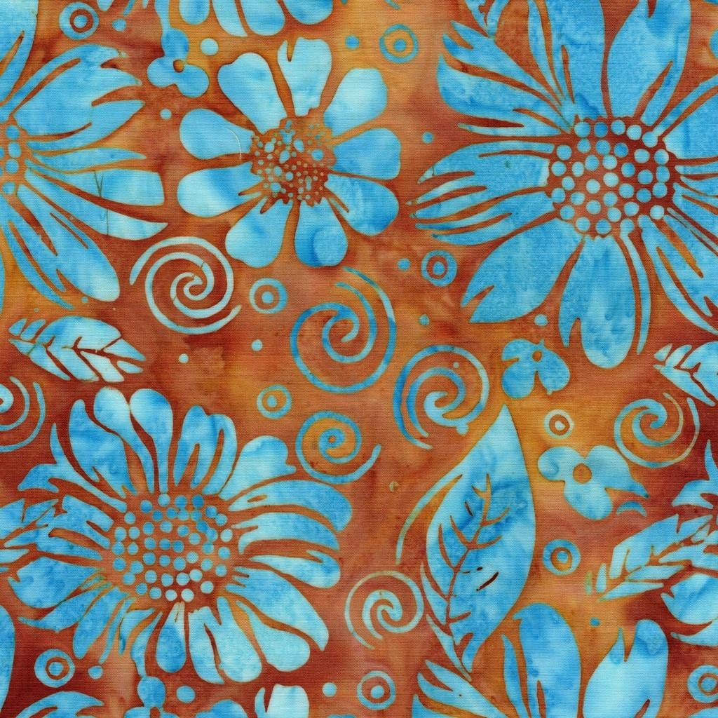 Bloom Grove - Large Floral- Brown Cinnamon 712522074