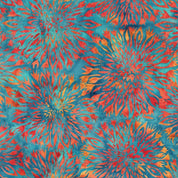 Blossom Teal Cerulean - Feather & Flair 112651950