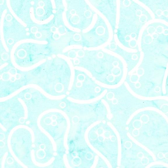 Bubbles Curves & Corners -  Teal Icicle 612403900