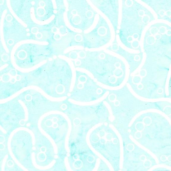 Bubbles Curves & Corners -  Teal Icicle 612403900