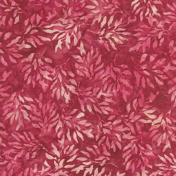 Butterfly Haven - Wavy Leaves Red 712404370