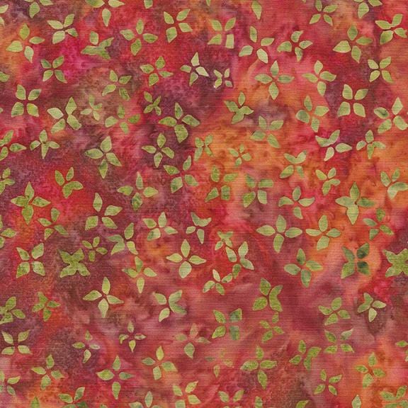 Earthy Enchantment - Scattered Flowers Red 722406365