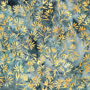Flowers Blue denim - Twigs and Tails 112617565