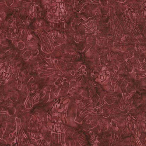 Forest Flora - Mushroom Time Burgundy 622401390