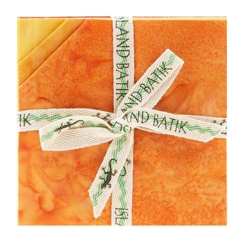 Foundations Opulent Orange - 5 inch Squares OOrange-Stamp