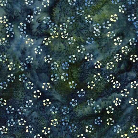 Frosted Foliage - Floral Chain Teal 912502997