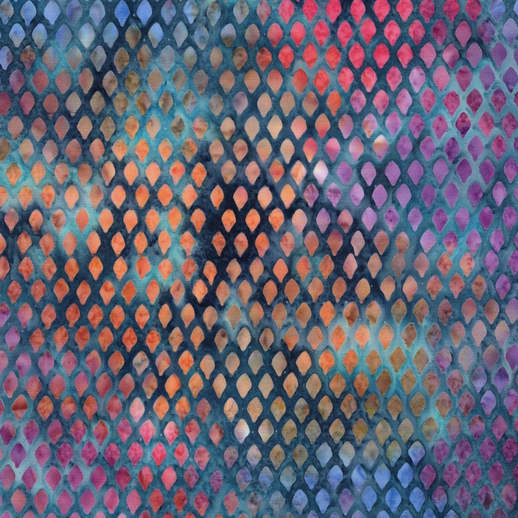 Grid Teal Cerulean - Feather & Flair 112654950