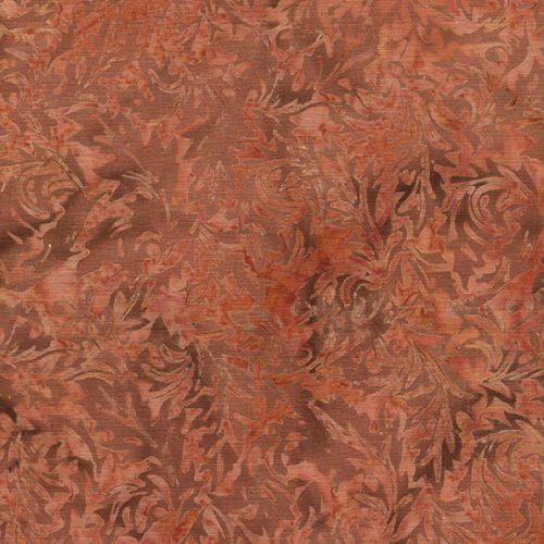 Island Batik - Acanthus Red Brick 112349286