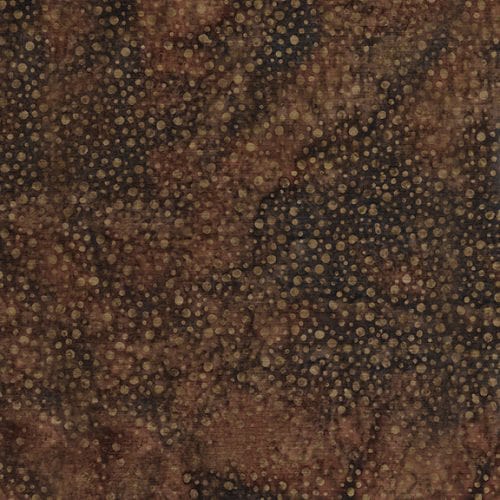 Island Batik Basics - Mini Dots Coffee IB-BE32-F5