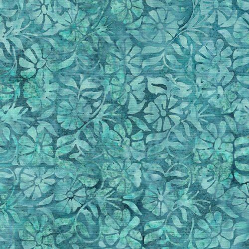 Island Batik - Daisy Tile Teal Pool 112347920