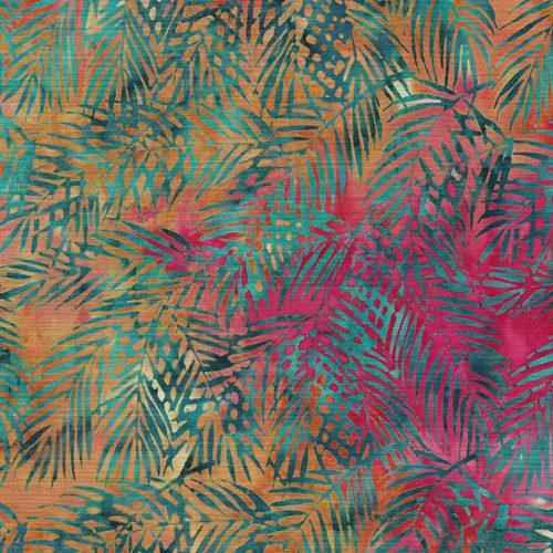 Island Zest - Palm Cluster Teal Parakeet 112413970
