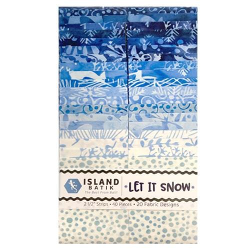 Let It Snow - 2.5 inch Strip Pack 40 pc LETITSNOW-SP