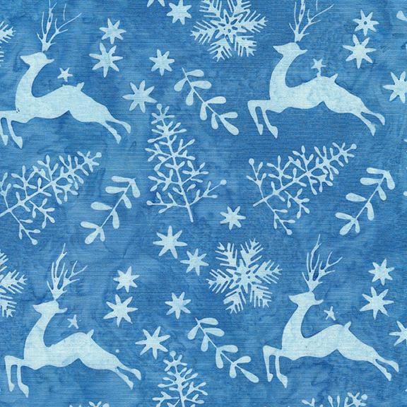 Let It Snow - Deer Blue Azure 122215540
