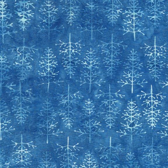 Let It Snow - Trees Blue Azure 122216540