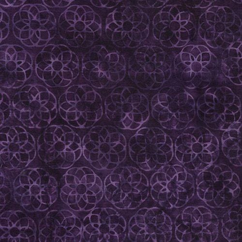 Local Motion - Geo Flower Purple Merlot 122325495