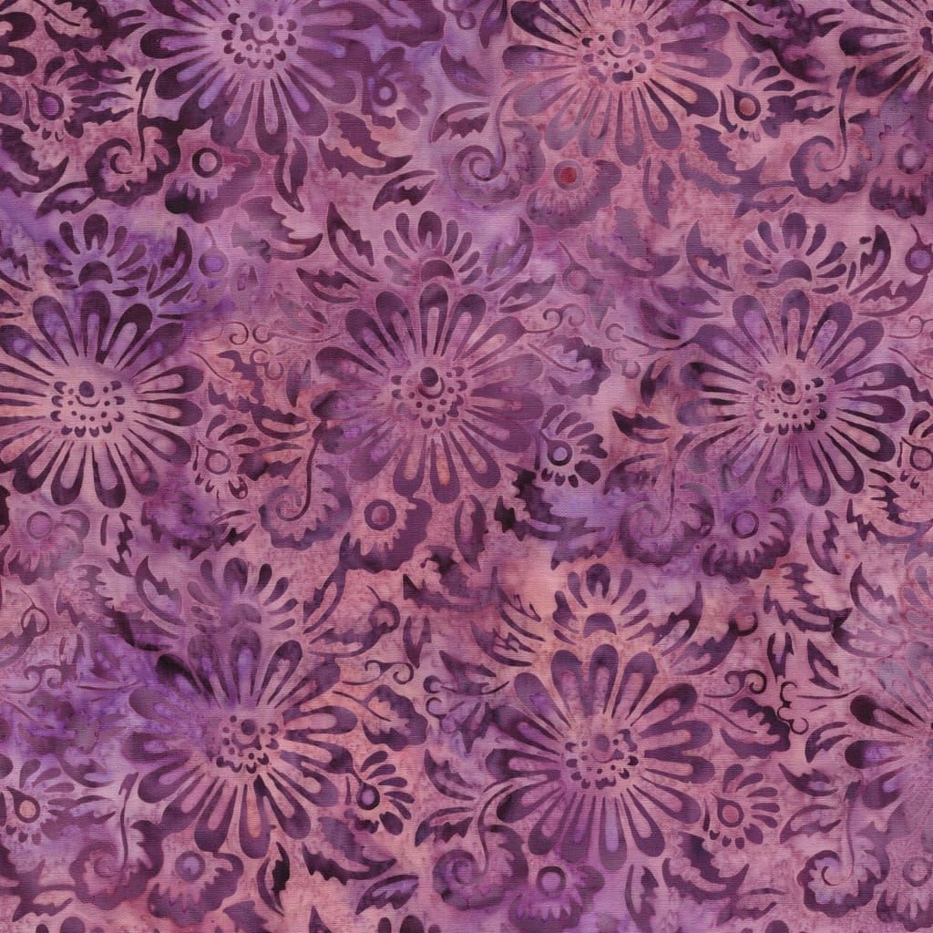 Medallion Flowers Purple - Songbird 112604410