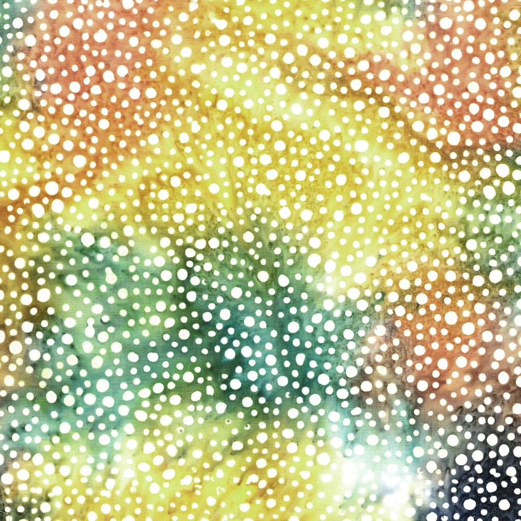 Mini Dot Multi Green - Twigs and Tails 112680835