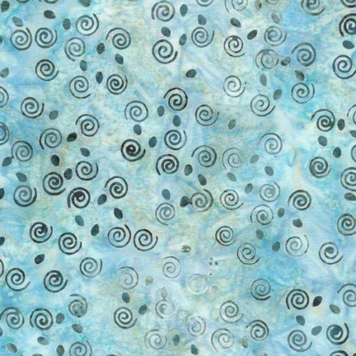 Misty Mornings - Swirls Teal Surf 412406940