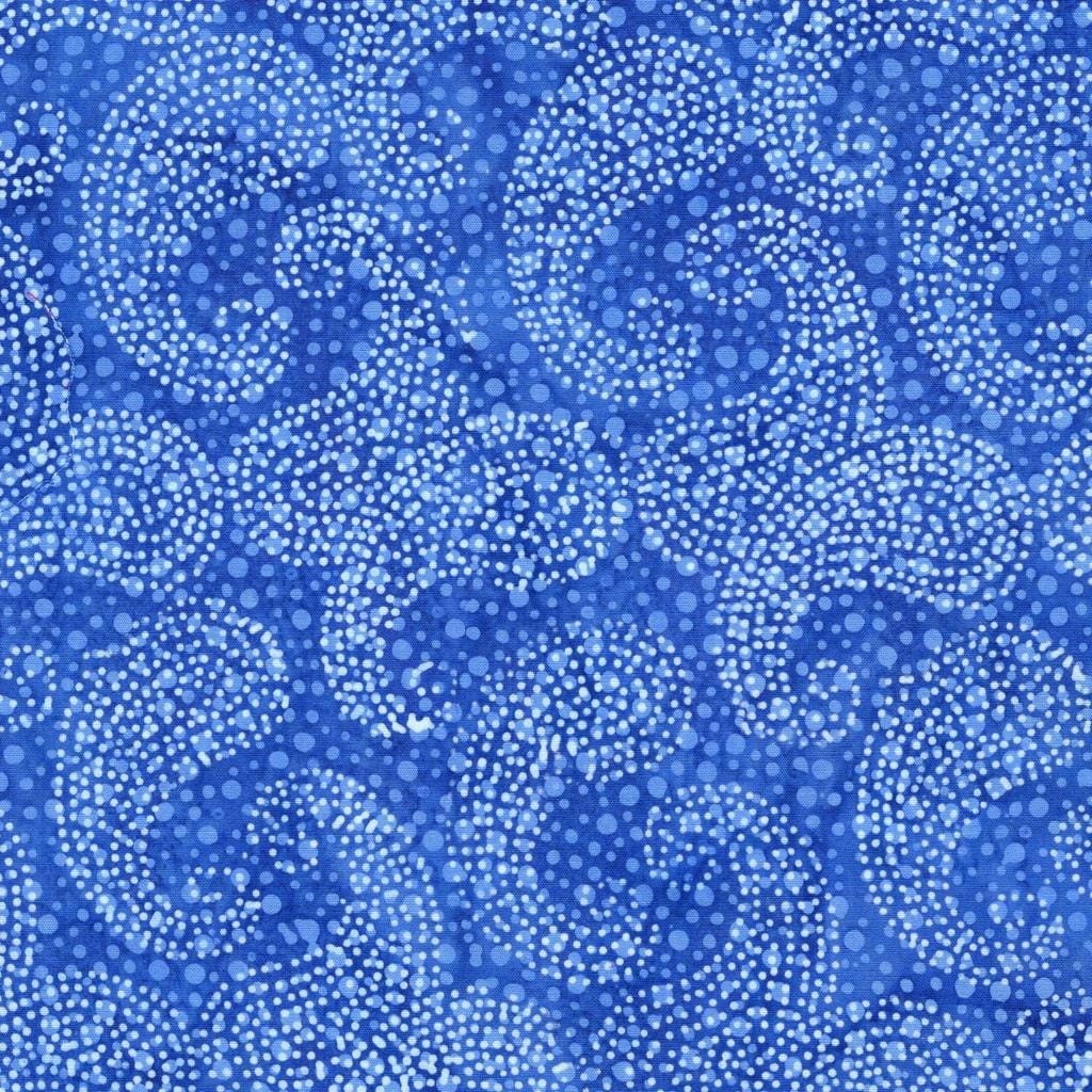 Paisley Parade - Mini Dot Paisley-Blue Bluebird 112514545