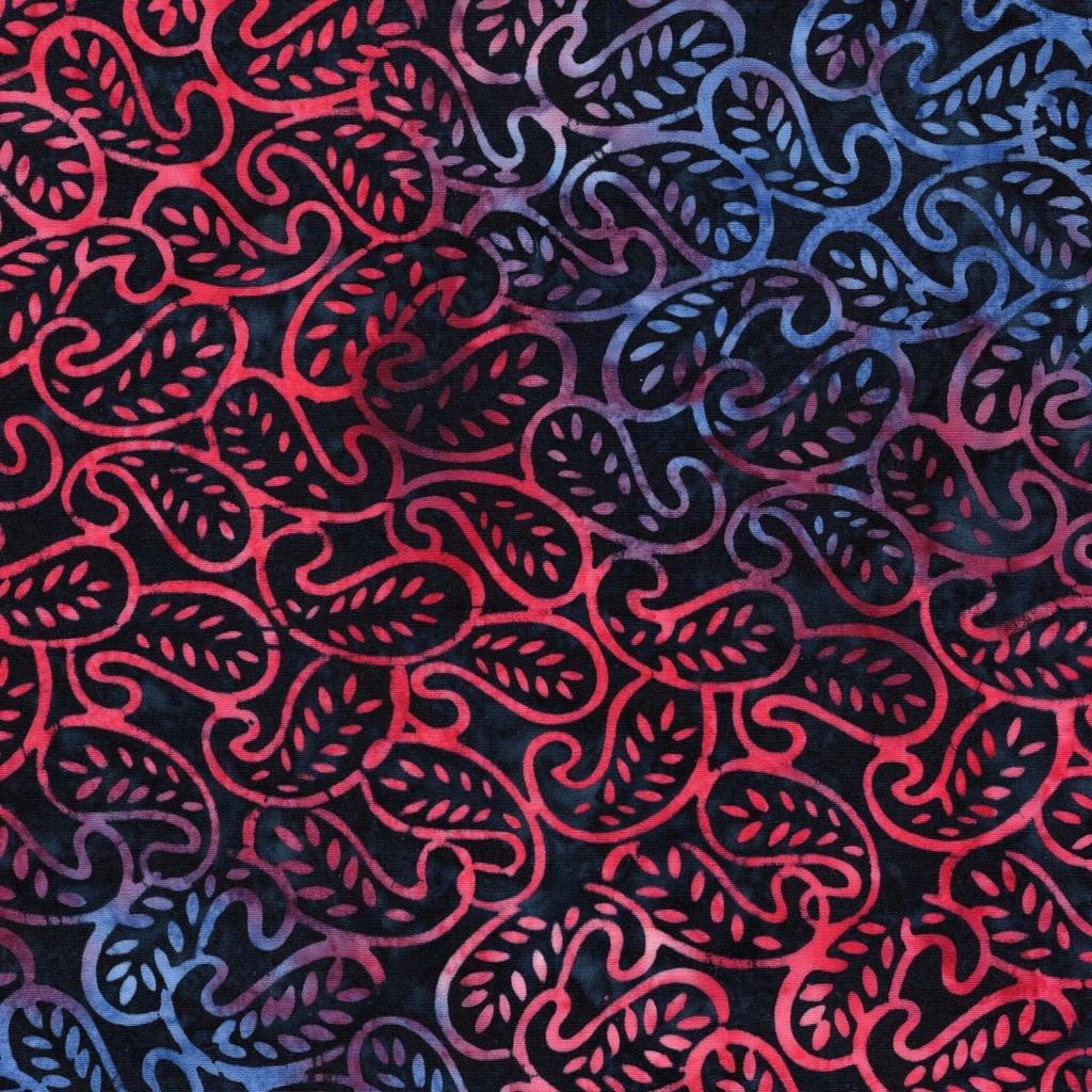Paisley Parade - Mini Leaf Paisley Red 112513819